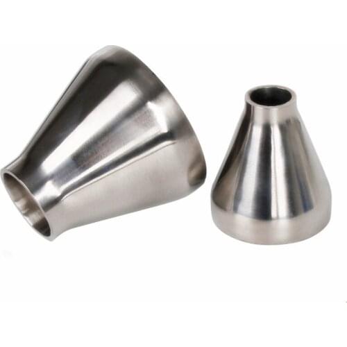 Sizes 16mm-139mm 304 Stainless Steel Sanitary Weld Concentic Reducer Pipe For Homewbrew