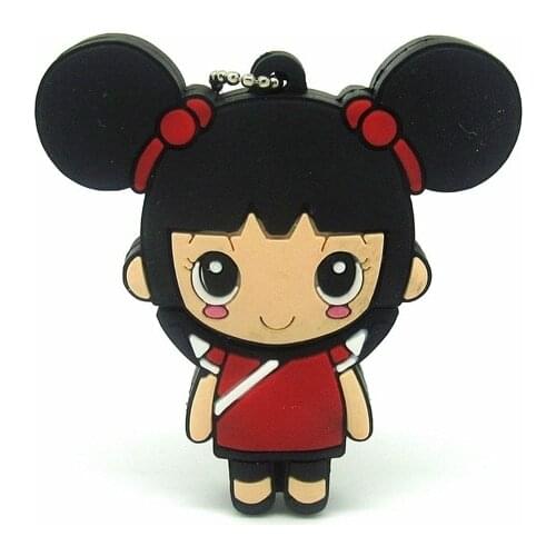 Fashion lovely little girl usb flash drive big eyes Pen drive personalized disk memory stick pendrive gift 4gb 8gb 16gb 32gb