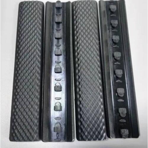 High Quality 4 pieces Tactical KeyMod Rubber soft Rail Cover Keymod Rail Panels Tactical KeyMod Rubber soft Rail Cover