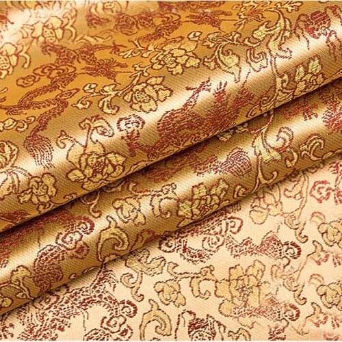 European style High precision jacquard tapestry satin jacquard brocade fabric upholstery fabric for patchwork By Meter