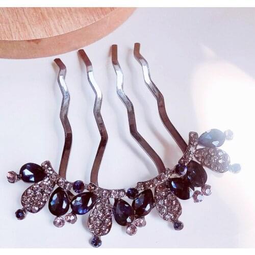 Wedding Accessories Hairpin Wedding Headdress Bridal Headdress Hair Comb Crystal Headband Bridal Princess Headdress Miracle Gift
