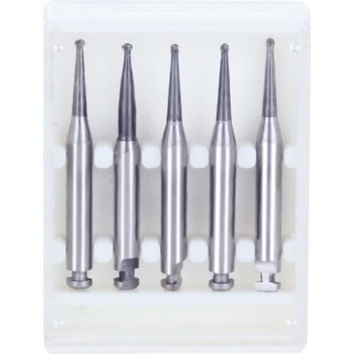 5 Pcs Dental Product RA Round Bur Dental Lab low Speed Latch Type Tungsten Carbide Burs RA Bur Wholesale Price