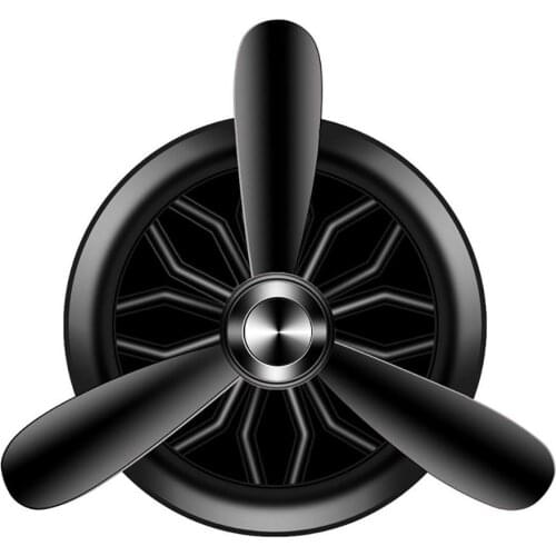 80% HOT SALES !!!Car Outlet Aromatherapy Propeller Air Freshener Vent Clip Solid Perfume Diffuser