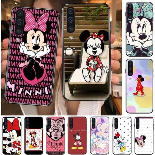 Minnie Mouse Moment Phone cover hull For SamSung Galaxy S8 S9 S10E S20 S21 S5 S30 Plus S20 fe 5G Lite Ultra black soft case