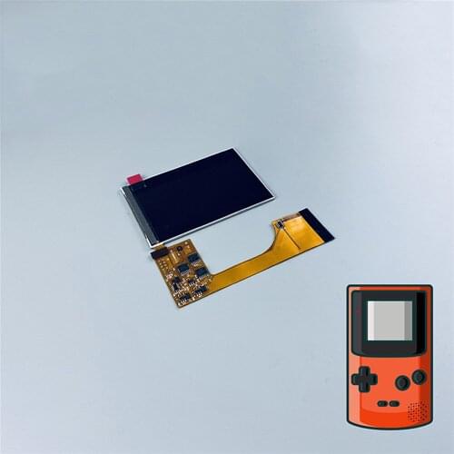 For GBC IPS High Light Backlight LCD Screen for GBC Brightness Adjustable IPS Modification Screen Kit