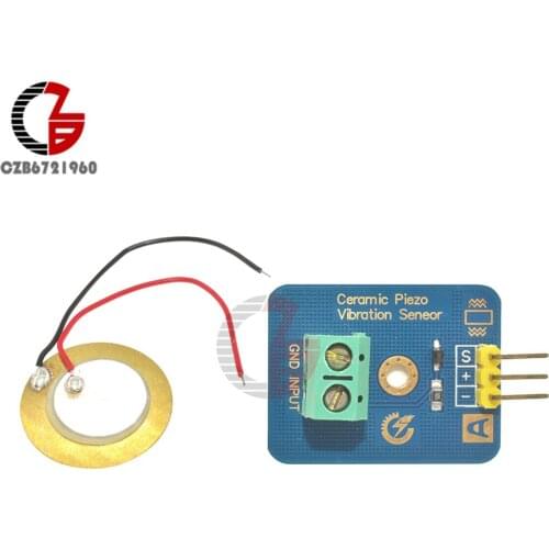 Simulation Piezoelectricity Ceramic Vibration Sensor Ceramic Piezo Vibration Sensor For Arduino UNO R3