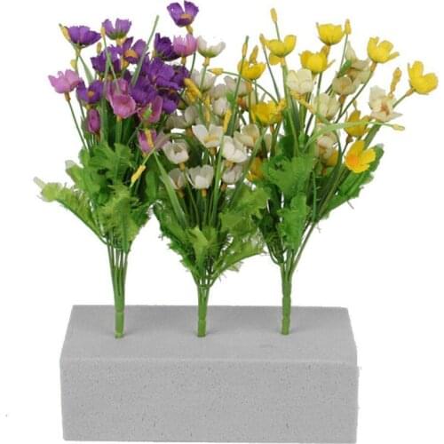Hot 1Pcs Creative Floral Foam Block Flower Brick Mud Florist Supplies Home Garden Decoration High Quality