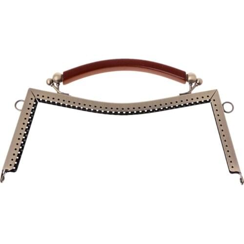 New Purse Frame, 1PC Metal Frame Clasp Lock For Sewing Coin Purse Bag Accessories DIY 20.5cm