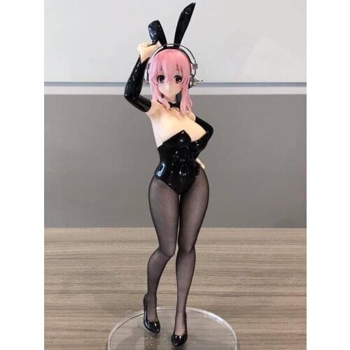 Original Furyu Bunny Girl Ver. Super Sonico The Animation Action Figure Model Kid Toys Anime Brinquedos Figurals