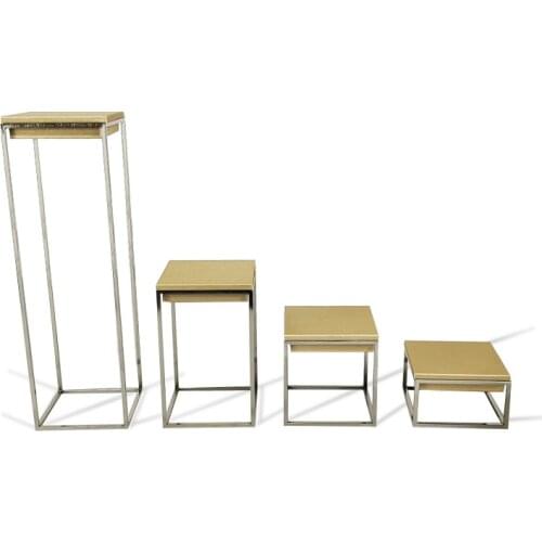 Jewelry Shop Window Image Display Props Silver Stainless Steel Jewelry Display Stand Jewelry Display Bracket Photo Props