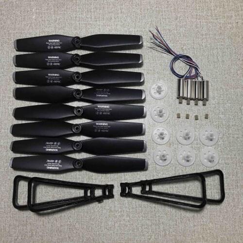 Rc drone part for 4d-f6 drone GPS 4drc f6s wifi fpv Quadcopter spare parts propeller motor Guard engines gear etc kit