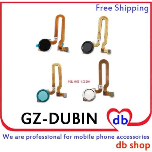 20pcs For Moto One VISION P50 Fingerprint Sensor Flex Cable Home Back Button Key Touch ID Flex Cable Repair Parts