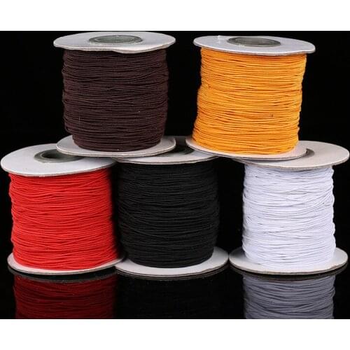 6 Pcs/lot Most Free Shipping Elastic Core Cord Rope for Beads Line DIY Jewelry Wholesale