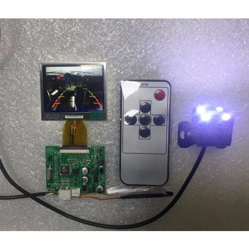 Car reversing screen 2 inch LCD monitor / 2.4 LCD module / A020CN02 / A024CN03 (LCD + camera + 2AV))