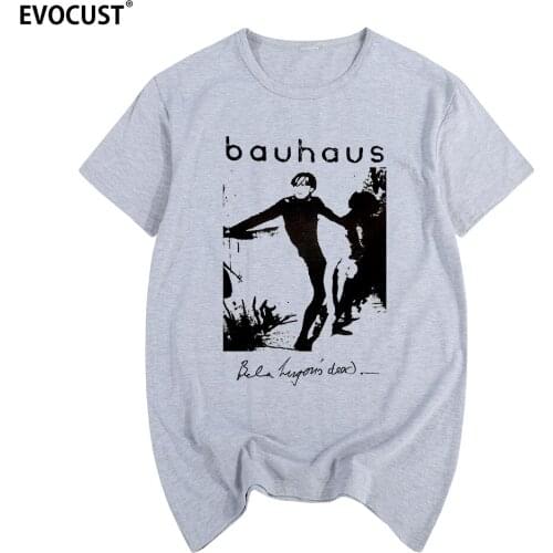 Bauhaus Bela Lugosi S Dead Post punk Band Peter Murphy T-shirt Cotton Men T shirt New TEE TSHIRT Womens unisex Fashion