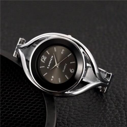 Zegarek Damski Ladies Bracelet Watch Girl Dress Fashion Simple Ms. Analog Quartz Clock Waterproof Girl Student Analog Watch