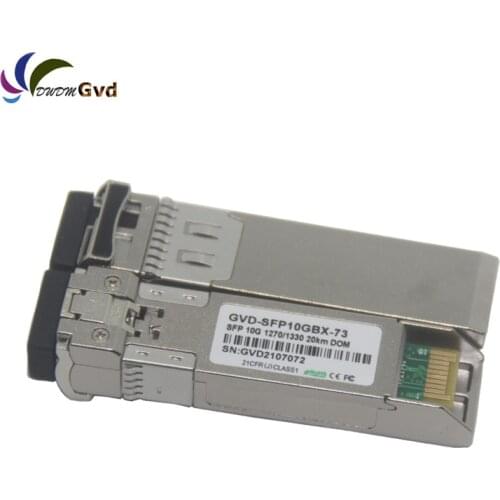 HW 02310QBJ SFP-10G-BXU1 Compatible 10G BiDi SFP+ 1270nm-TX/1330nm-RX 10km Transceiver Module