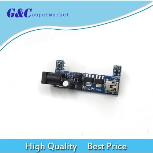 MB102 Breadboard DC 3.3V 5V mini usb For Solderless USB Power Supply Module Breadboard diy electronics