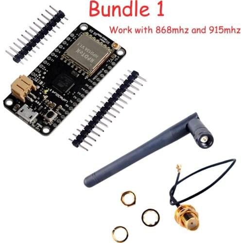 LoRa32u4 II Lora Module Development Board IOT LiPo Atmega328 SX1276 HPD13 868mhz 916mhz with Antenna for Arduino