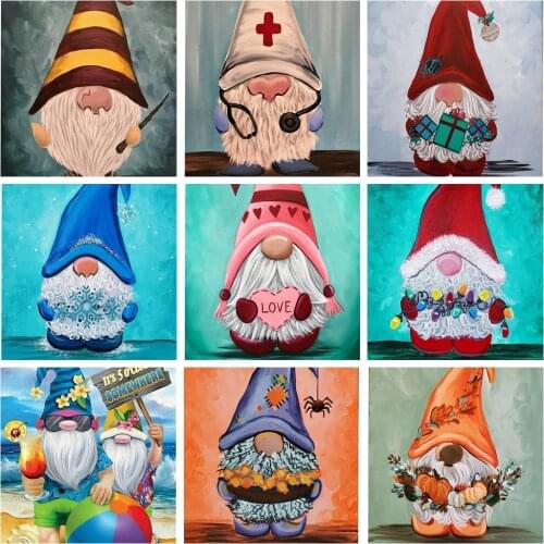 Cartoon Goblin Series 5D DIY Diamond Painting Kits Resin Full Round Drill Home Decoration Creative Gift Diamond Hanging Painting