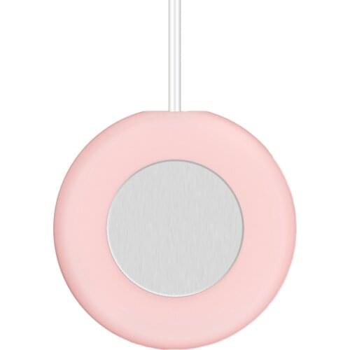 Christmas Present USB Cable Cup Heating Pad Mug Warmer ABS Material 11cm Auto-Off Gravity Switch Best Gift Idea Diameter 11CM