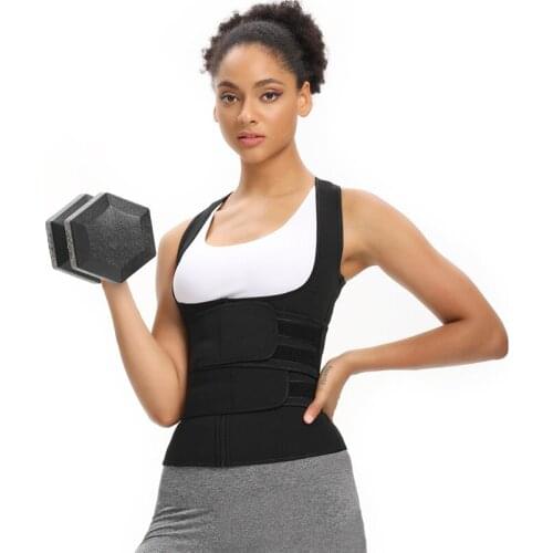 Unisex Neoprene Body Shaper Waist Trainer Belly Control Tops Sport Binders And Shapers Sauna Slimming Shapewear Corset S-3XL