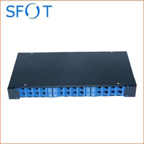 Fiber Optic Patch Panel,Rack-Mounted Terminal Box, 19'' ,1U,24 ports, Can for LC , SC, FC, ST connect