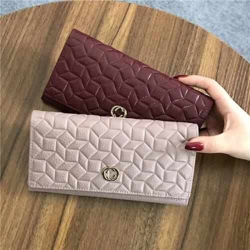 Bemoreal womens wallets and purses Genuine Leather phone purse with card holders Fashion luxury brand long wallet phone bag