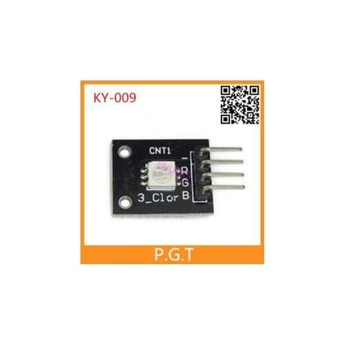 2PCS KY-009 3 Colour RGB SMD LED Board Module 5050 Full Three Color LED for DIY Starter Kit KY009