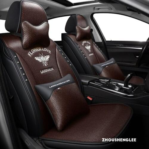 Flax car seat covers For volvo xc30 xc40 xc50 xc60 v50 v40 c30 xc90 xc60 s80 s60 s40 v70 auto accessories seat covers