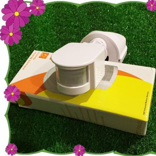 IP44 DC9-24V 180 Degree Security PIR Motion Movement Sensor Detector Switch Adjustable pir sensor inductive switch 12 Meter YY