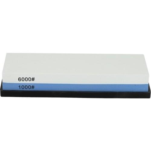 Knife Sharpening Stone Combination Dual Sided Grit with Base for Sharpening and Polishing Tool with Anti Slip Base