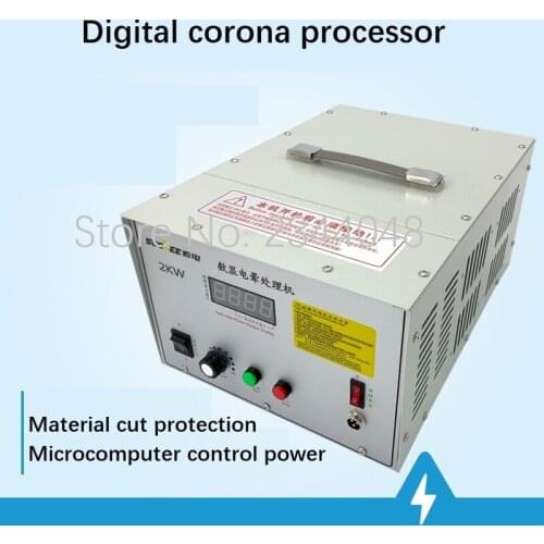 Corona treatment machine Film blown film Printed electronic shock sparks Surface treatment before printing High frequency corona