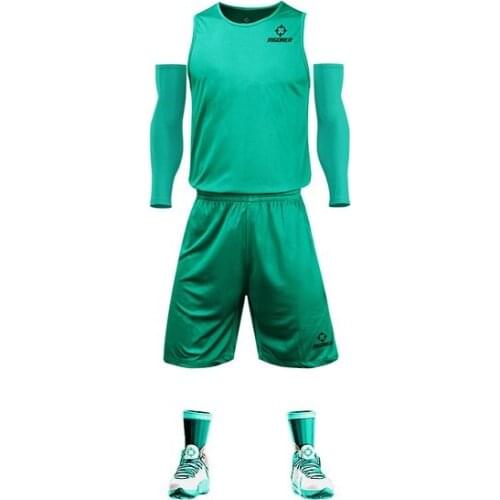Youth basketball uniform suit game basketball breathable and quick-drying customize ball clothing double-sided jersey