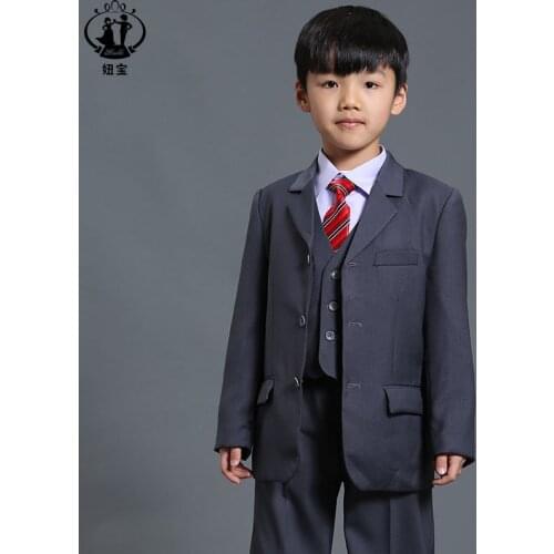 NIMBLE Gray Suits For Boys China