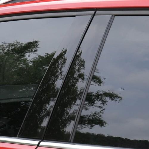 Window Pillar Sticker Trim For 2019 2020 Volkswagen T-Cross T cross Car Accessories Styling