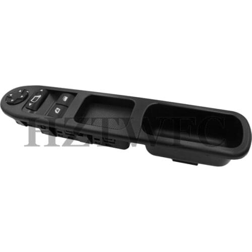 LH Driver Front Electric Control Power Master Window Switch 6554QC For Peugeot 207 Stufenheck 2007-2014 For Citroen C3 Picasso