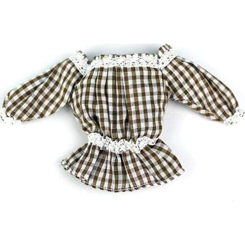 30cm Doll Dress Fashion Clothes suit for licca For Barbie Doll for blythe Accessories Baby Toys Best Girl' Gift