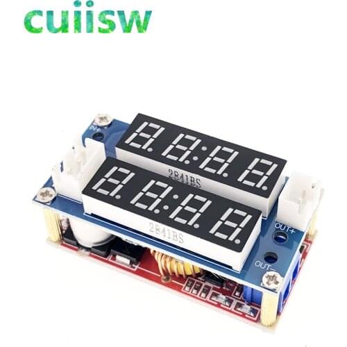 5A Adjustable Power CC/CV Step-down Charge Module LED Driver Voltmeter Ammeter Constant current constant voltage