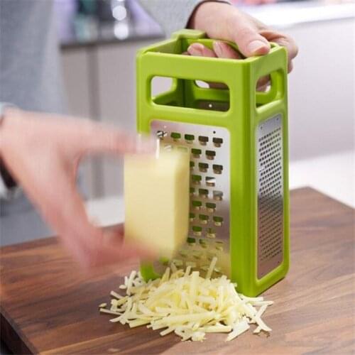 Portable Spiralizer Vegetable Slicer Spiralizer Peeler Foldable Slicer for Potatoes Zucchini 4 Sides Grater Ribbon Blades New