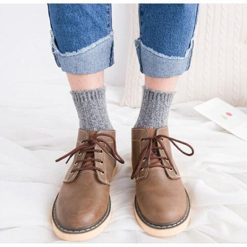 Silent Tree & Free Wind Mens Wool Socks