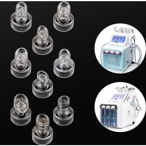 Head Replacement Plastic Tips For 6 in 1 7 in 1 Hydra Facial Water Oxygen Dermabrasion Jet Hydro Peel Beauty Machine