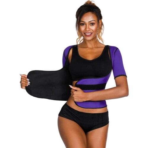 Waist Trainer Neoprene Sauna Sweat Weight Loss Corset Control Tummy Body Shaper Women Slimming Shapewear Top