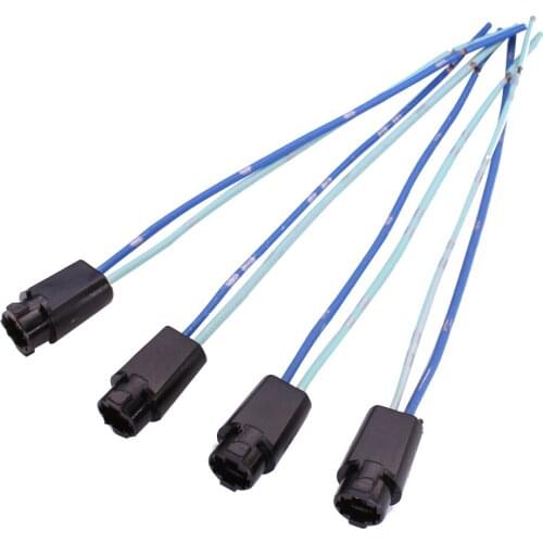 YUNPICAR 4PCs T5 73 74 Twist Lock Socket for Dashboard Instrument Panel Cluster Plug Lamp Dash Light Bulb Base