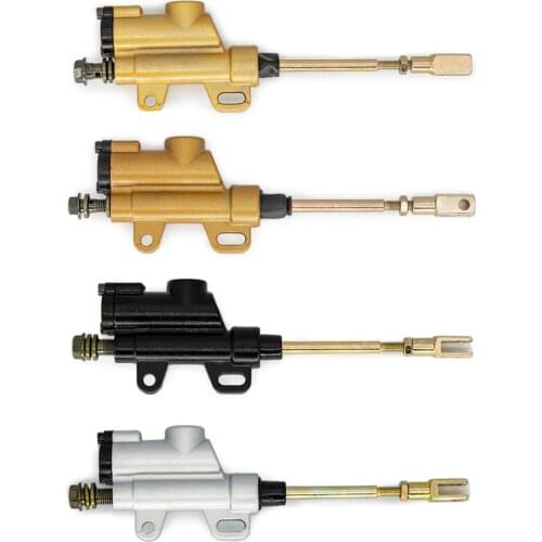 Rear Black Silver Golden Foot Hydraulic Brake Master Cylinder Pump for Motorcycle Dirt Pit Bike ATV