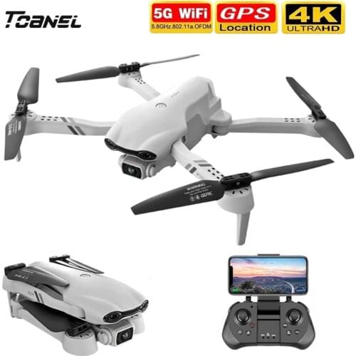 2021 New F10 Drone 4K HD dual camera with GPS 5G WIFI wide angle FPV real-time transmission rc distance 2km professional drone