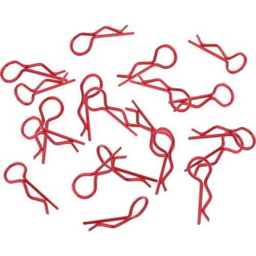 20x Body Clips R Pin Shell For HPI HSP 1/10 1/12 1/16 RC Car Part DIY