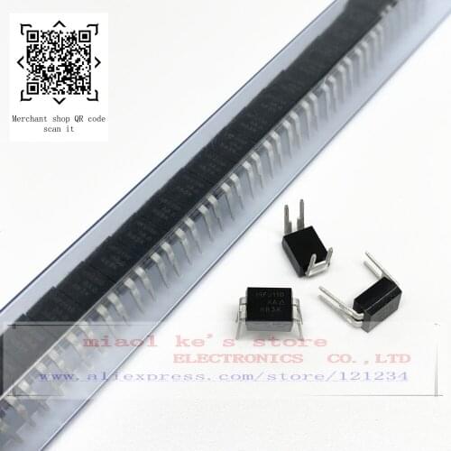 [ 5pcs-10pcs ]100%New original ; IRFD110PBF IRFD110 [ MOSFET N-Channel 100V 1A 1.3W DIP4 ] New original high quality spot