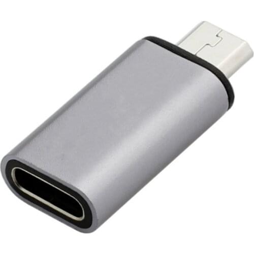 2pcs Micro USB to USB Type C Adapter Quick Charge and Data Micro USB Connecto Adapter USB-C