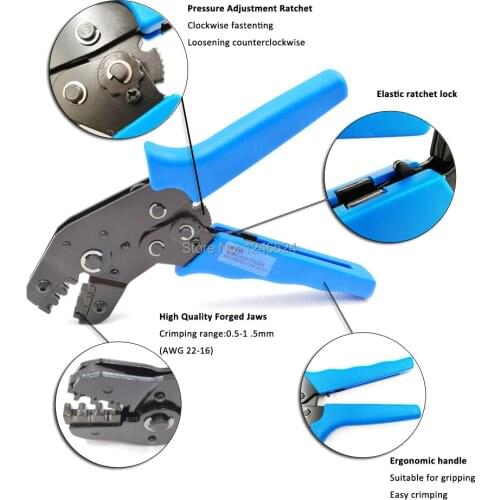 Free shipping 1/PCS SN-48B crimping tool crimping plier 0.5-1.5mmsq 26-16awg dupond Molex JST type crimper